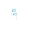 Party Central Club Pack of 600 Blue "It's A Boy!" Food Decor Baby Shower Party Picks
